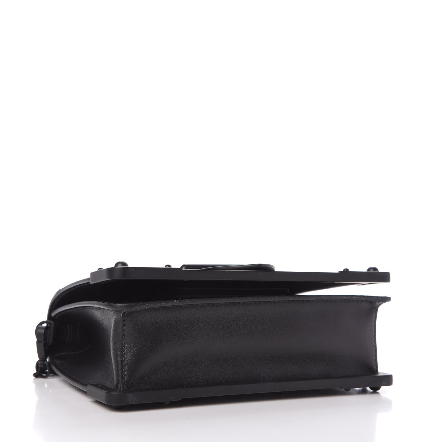 Prada City Calfskin Saffiano Cahier Bag Black 4 of 9