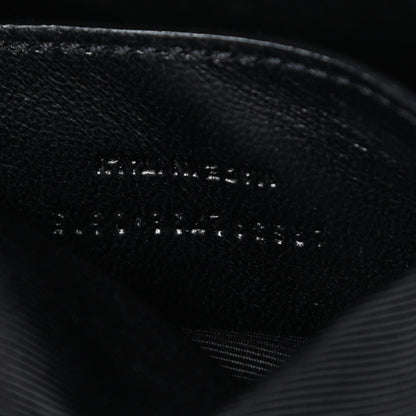 Saint Laurent Sheepskin Matelasse Chevron Monogram Large College Satchel Black 7 of 13
