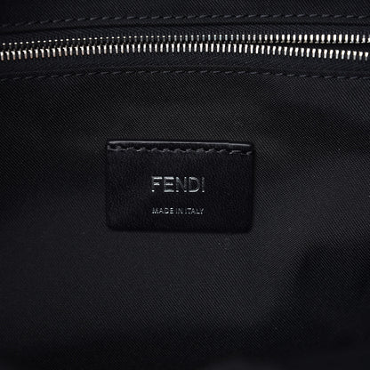 Fendi Nylon Contrast Buckle Backpack Black Copper 6 of 9