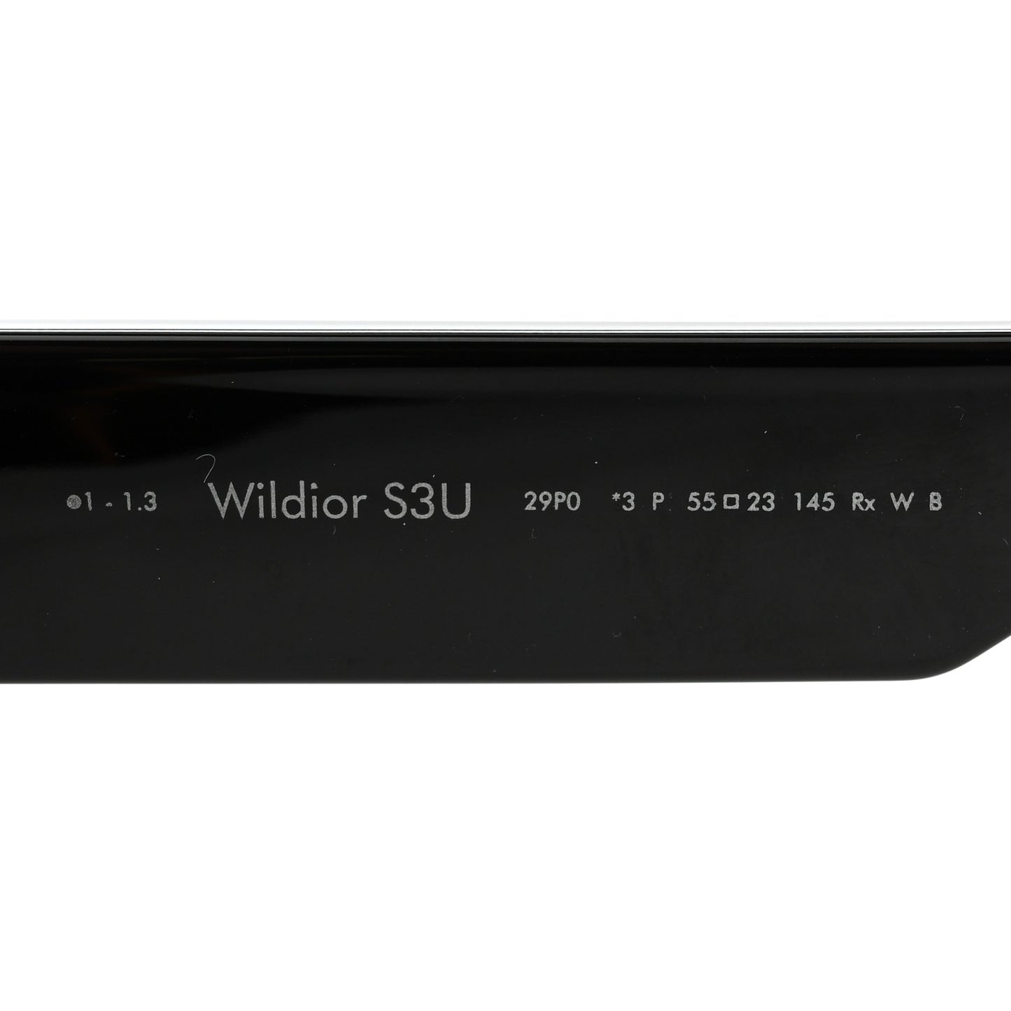 Acetate Wildior S3U Sunglasses Black
