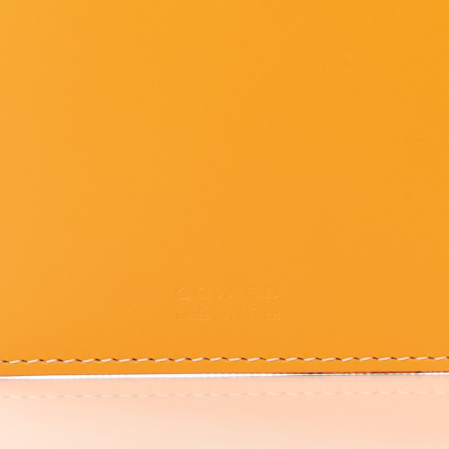 Goyardine Agenda Cover Yellow