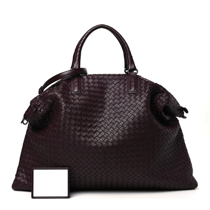 Bottega Veneta Nappa Intrecciato Maxi Convertible Tote Barolo 3 of 12