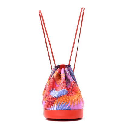 Hermes Silk Swift Flamingo Party Soie Cool Small Capucine 1 of 9