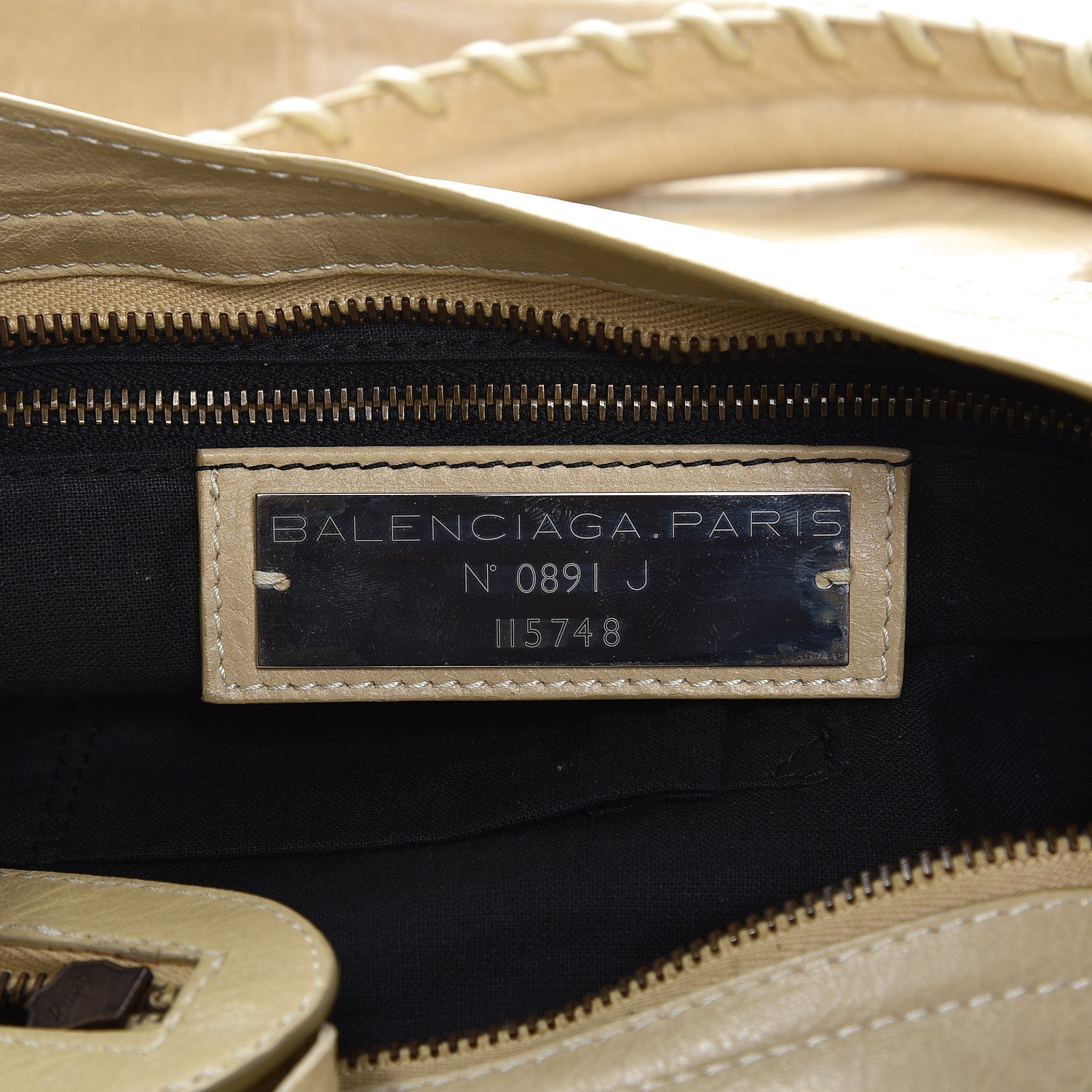 Balenciaga Agneau Classic Hardware City Dune 7 of 9