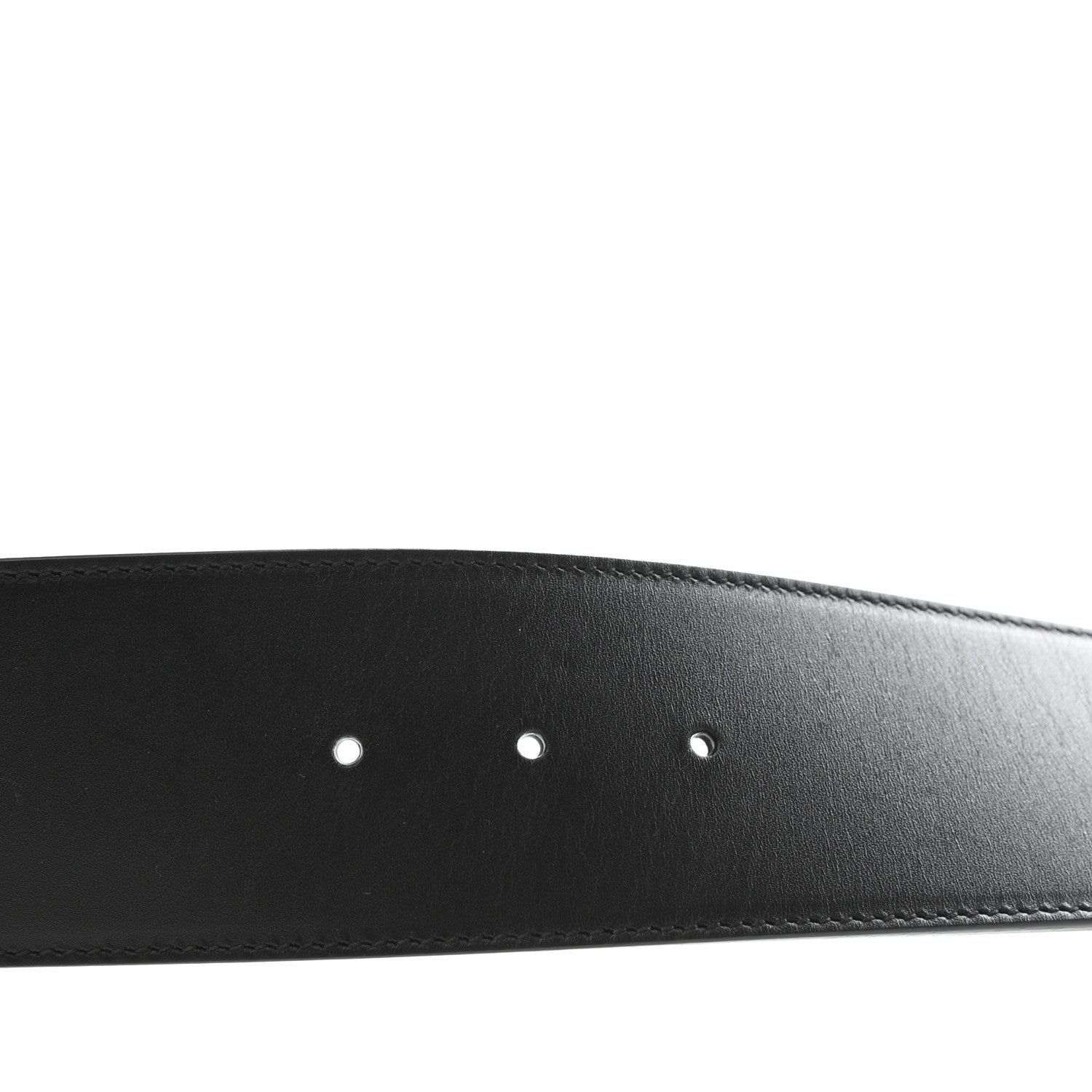 Gucci Calfskin Crystal Double G 55mm Belt 80 32 Black 4 of 5