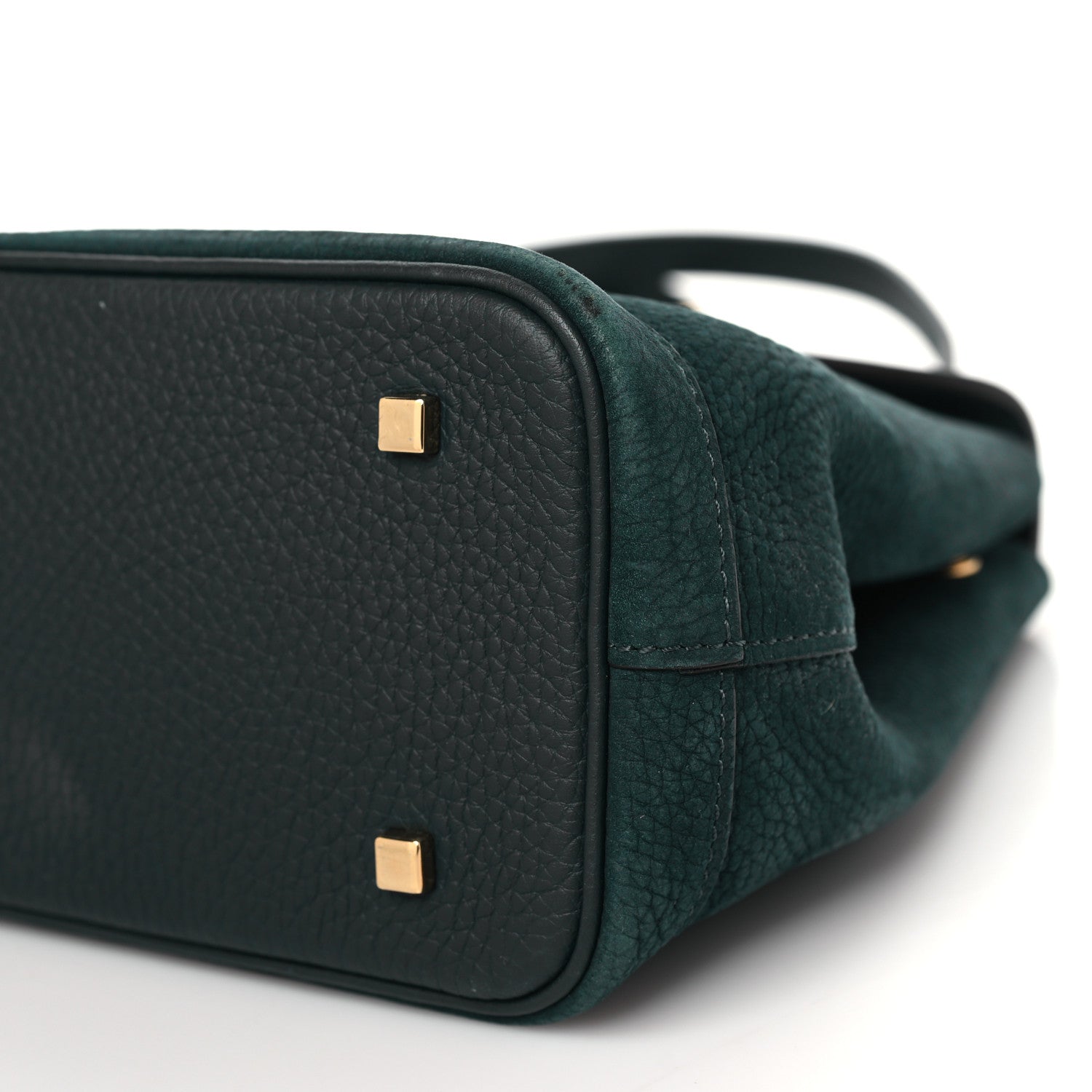 Moynat Nubuck Gabby PM Boreal Green 9 of 11