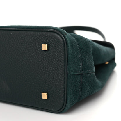 Moynat Nubuck Gabby PM Boreal Green 9 of 11