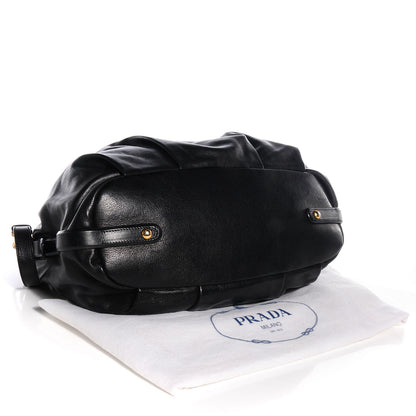 Prada Soft Calf Shopping Bag Nero Black 4 of 9