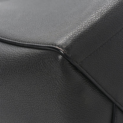 Celine Soft Grained Calfskin Sangle Bucket Bag Black 7 of 11