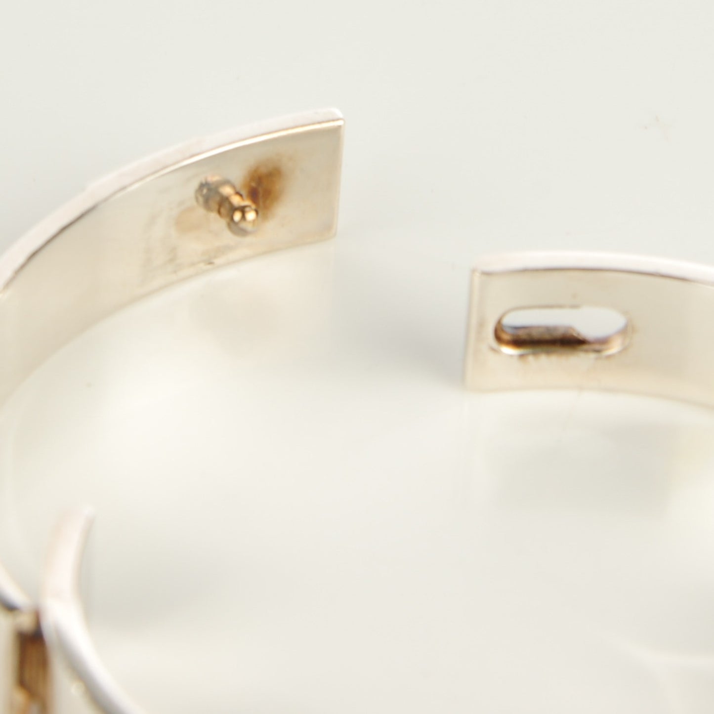 Sterling Silver PM Collier De Chien Bracelet ST