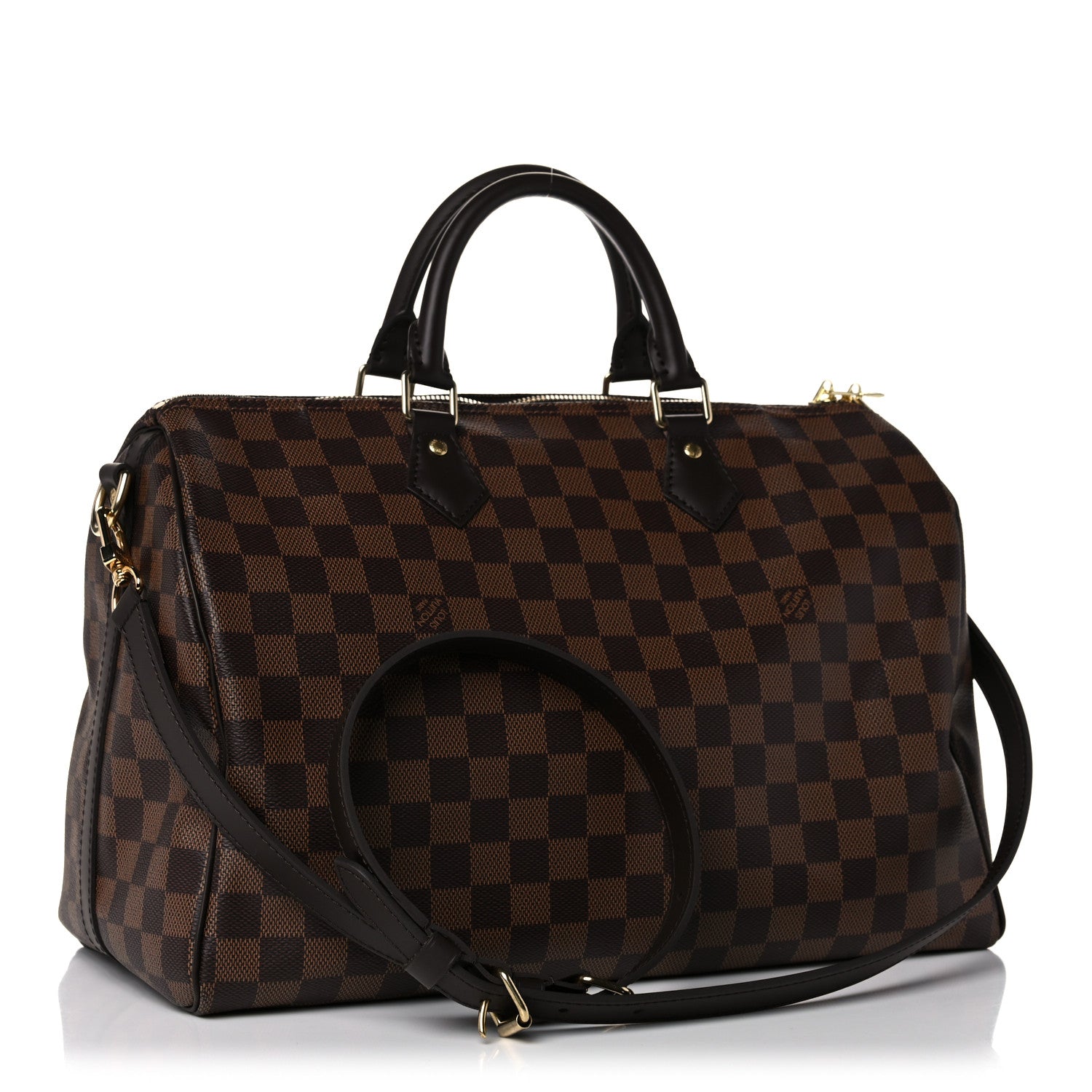 Louis Vuitton Damier Ebene Speedy Bandouliere 35 3 of 11
