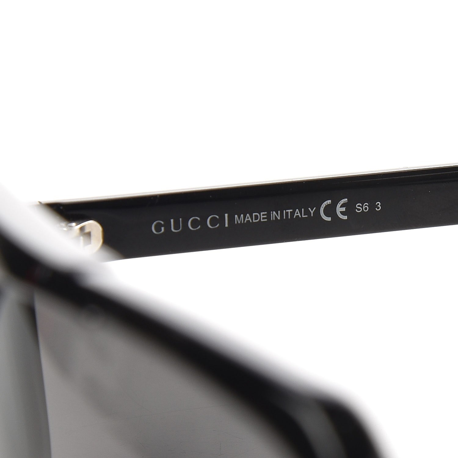 Gucci Aviator Sunglasses GG 1622/S Black 14 of 18