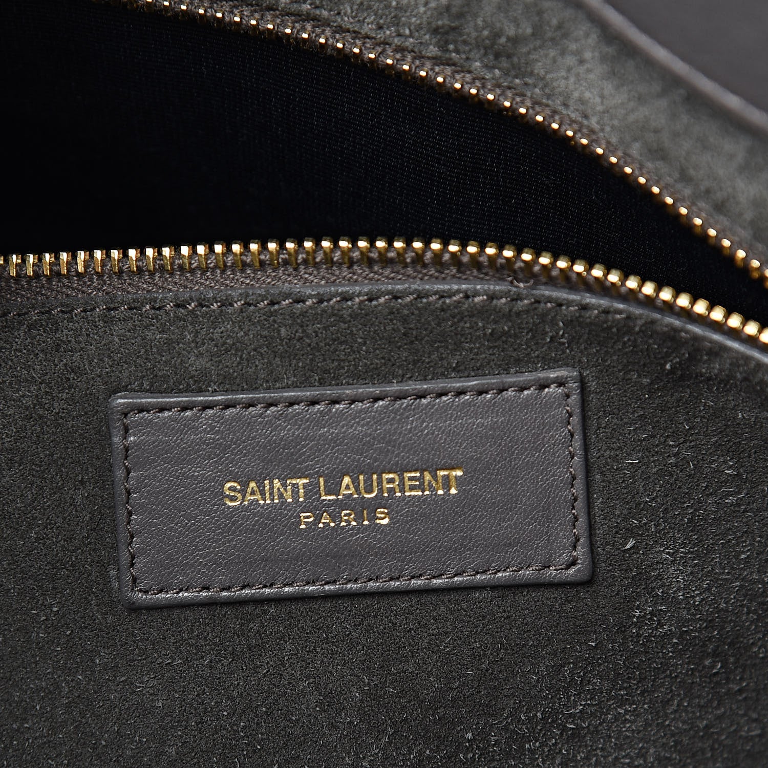 Saint Laurent Calfskin Large Sac De Jour Carryall Grey 7 of 18