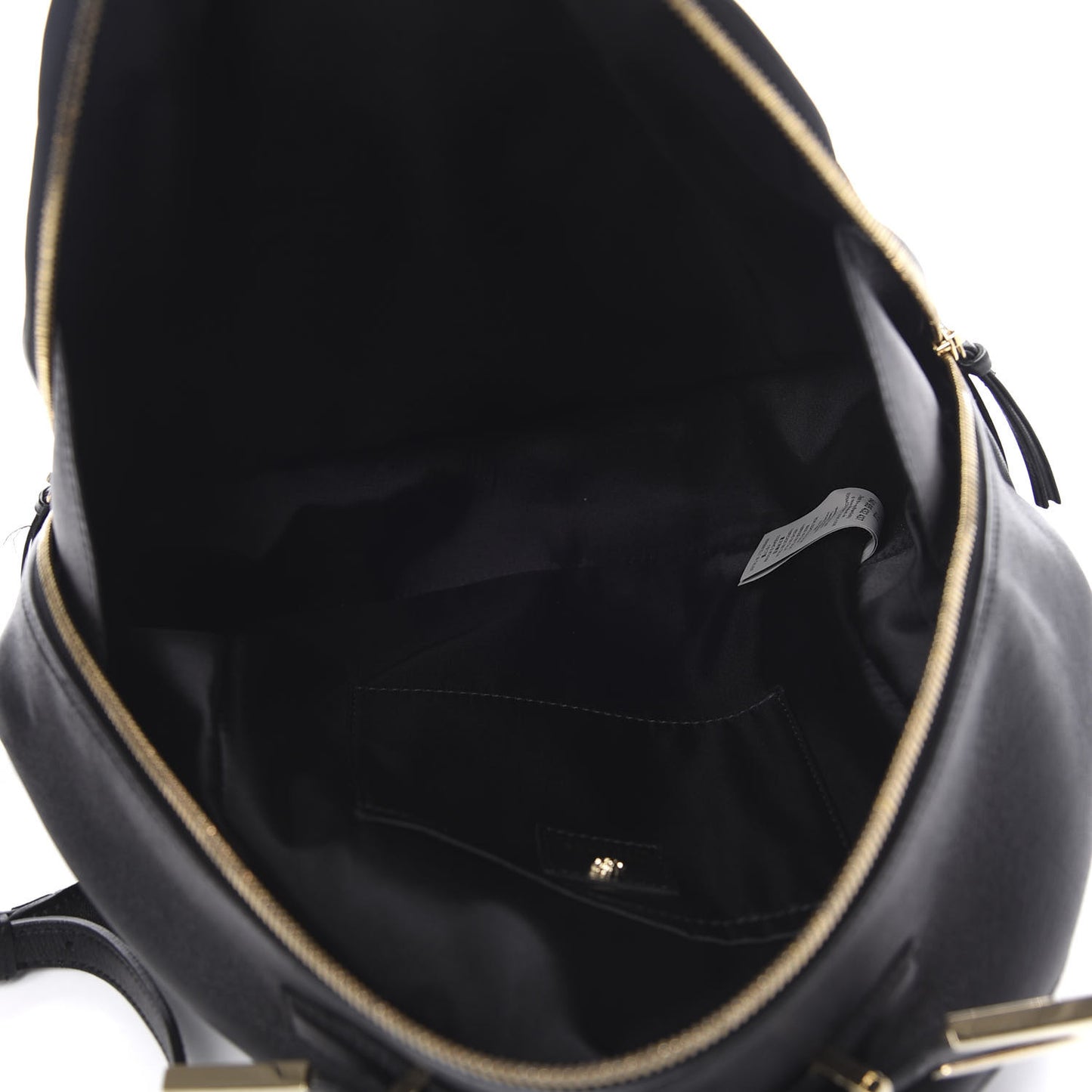 Calfskin Palazzo Medusa Backpack Black