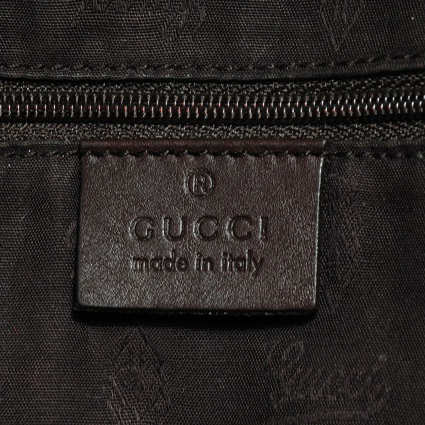 Guccissima Medium Sukey Tote Chocolate