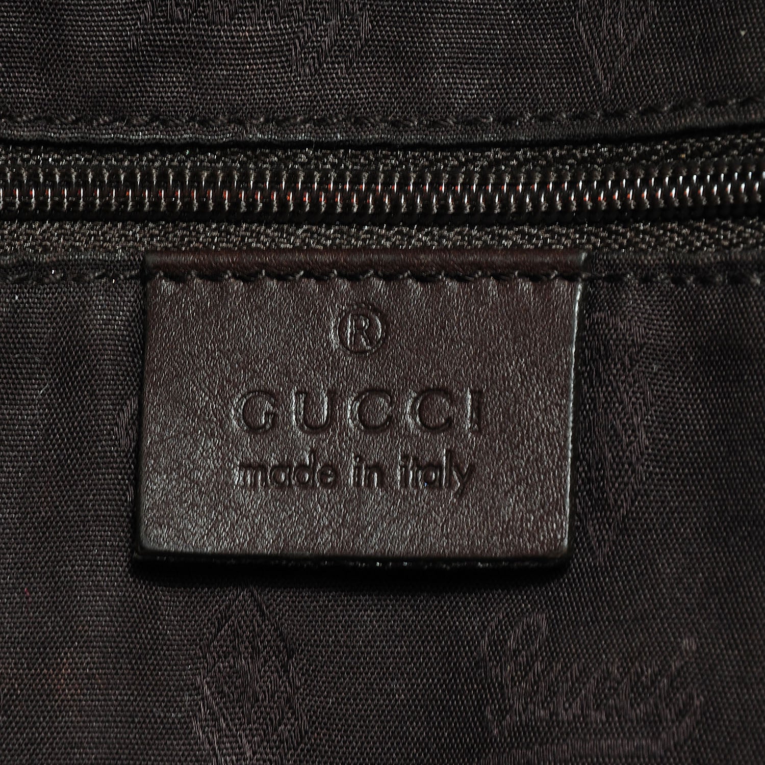 Gucci Guccissima Medium Sukey Tote Chocolate 6 of 7