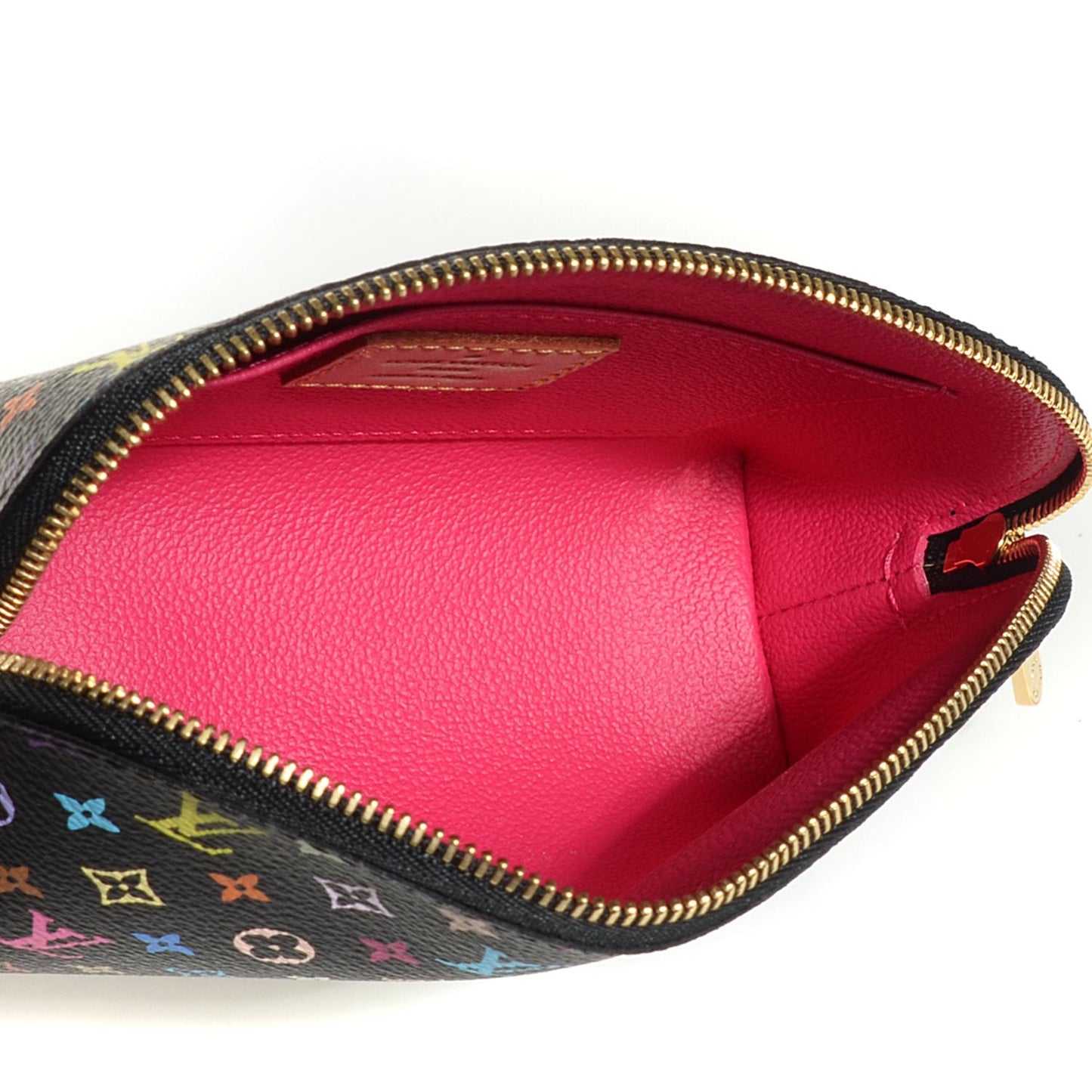 Monogram Multicolor Cosmetic Pouch Black Grenade