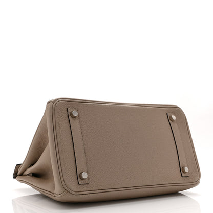 Hermes Togo Birkin 30 Gris Tourterelle 4 of 10