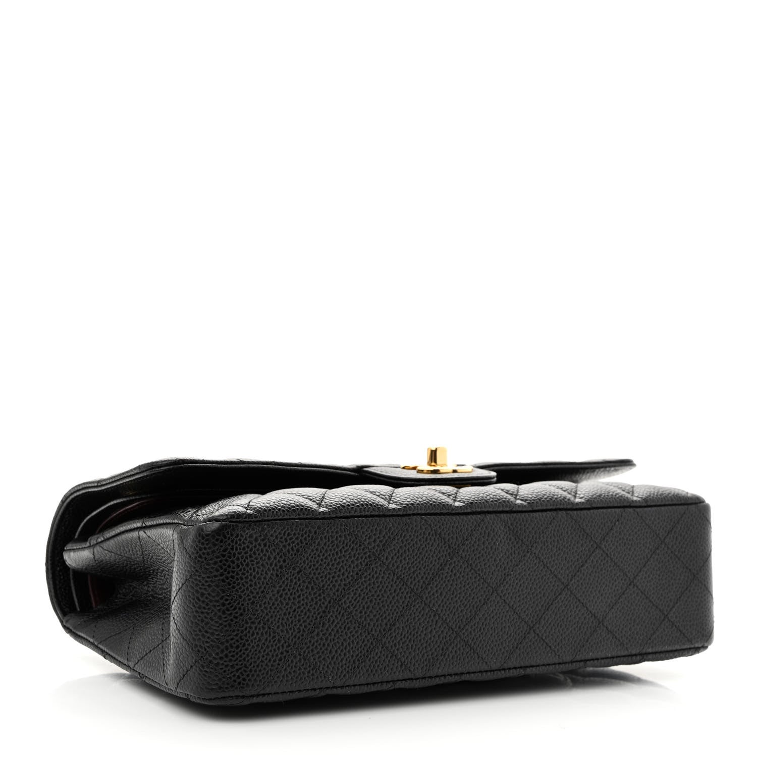 Chanel Caviar Quilted Medium Double Flap Black 3 of 9