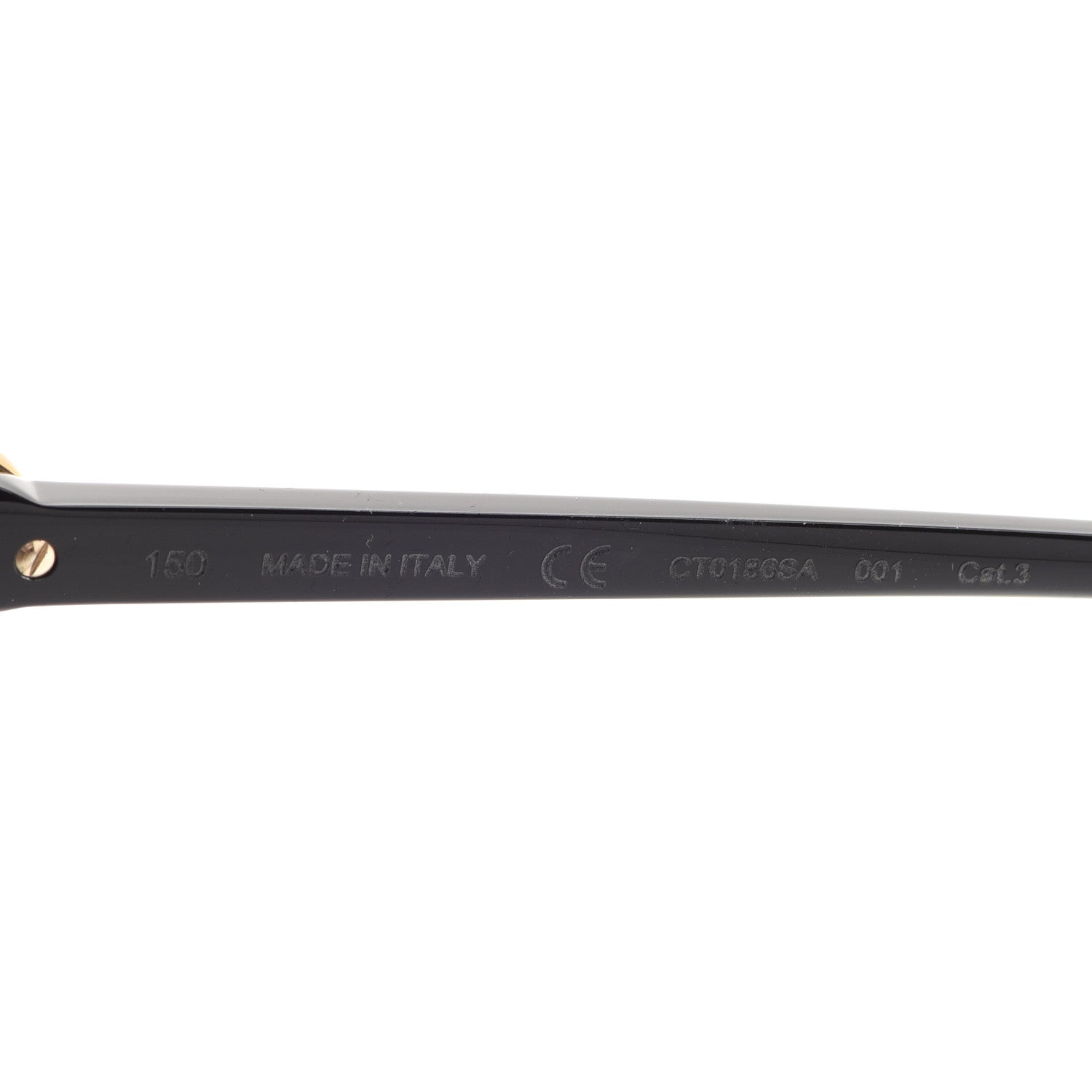 Cartier CT0186SA Sunglasses Black 5 of 8