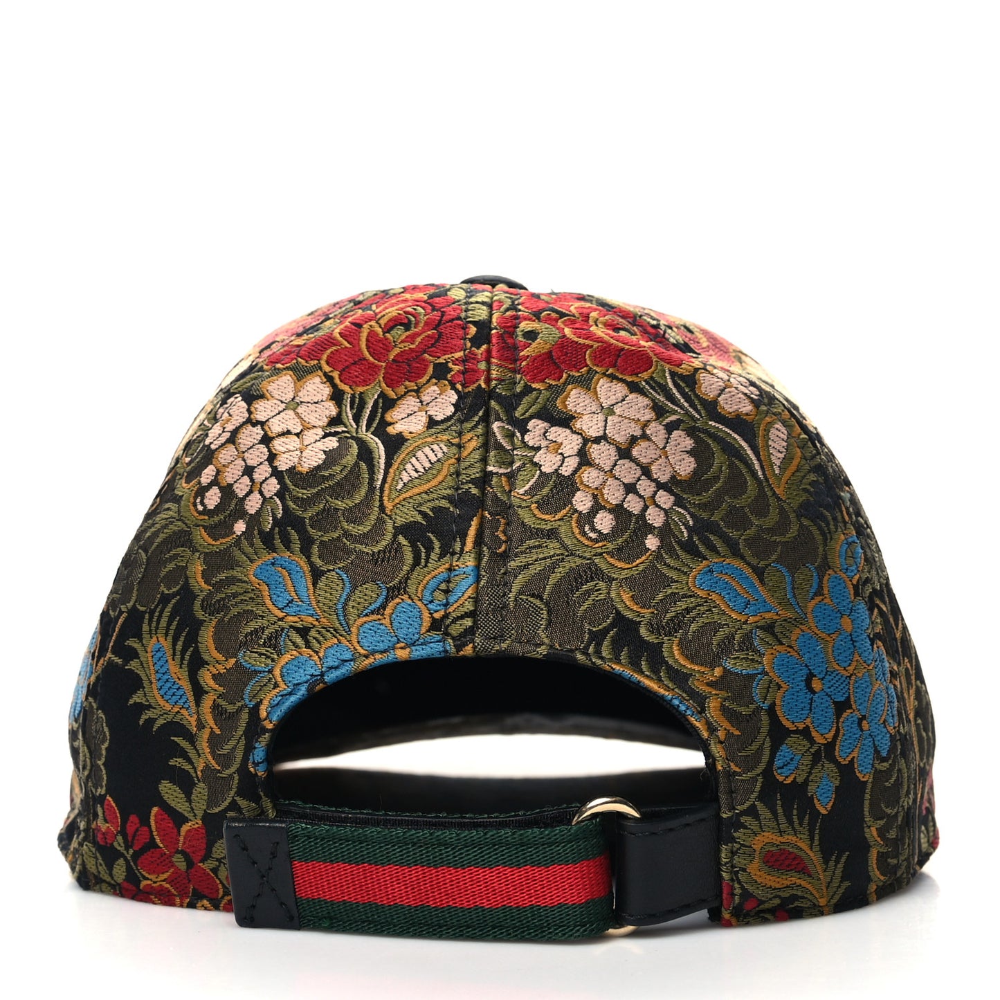 Canvas Floral UFO Baseball Hat 58 M Black