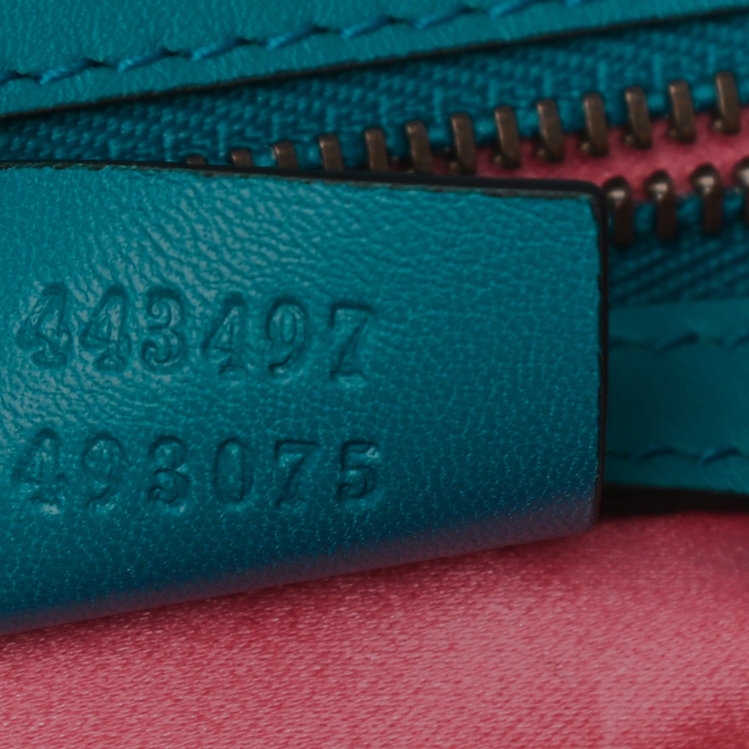 Gucci Velvet Matelasse Small GG Marmont Shoulder Bag Pavone Cyan 7 of 11