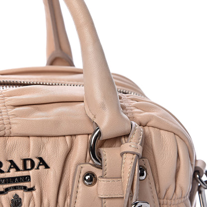 Prada Nappa Gaufre Dome Satchel Cipria 11 of 13