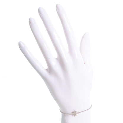 Tiffany Diamond 18K White Gold Enchant Garden Flower Bracelet 2 of 5