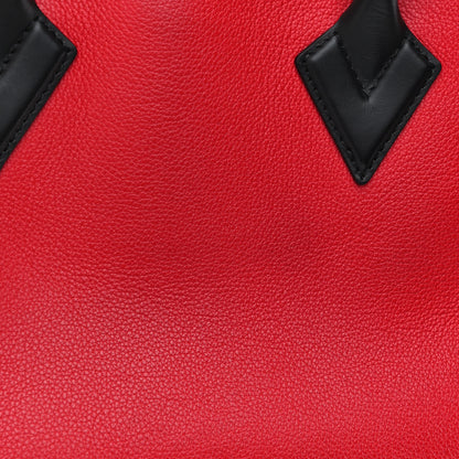 Louis Vuitton Calfskin Monogram On My Side Pirate Red 10 of 10