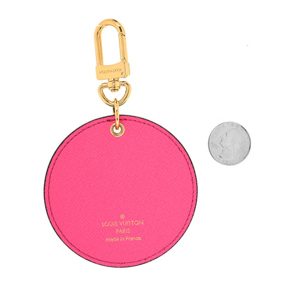 Louis Vuitton Monogram 2022 Christmas Animation Seoul Bag Charm Key Ring Light Pink 2 of 3