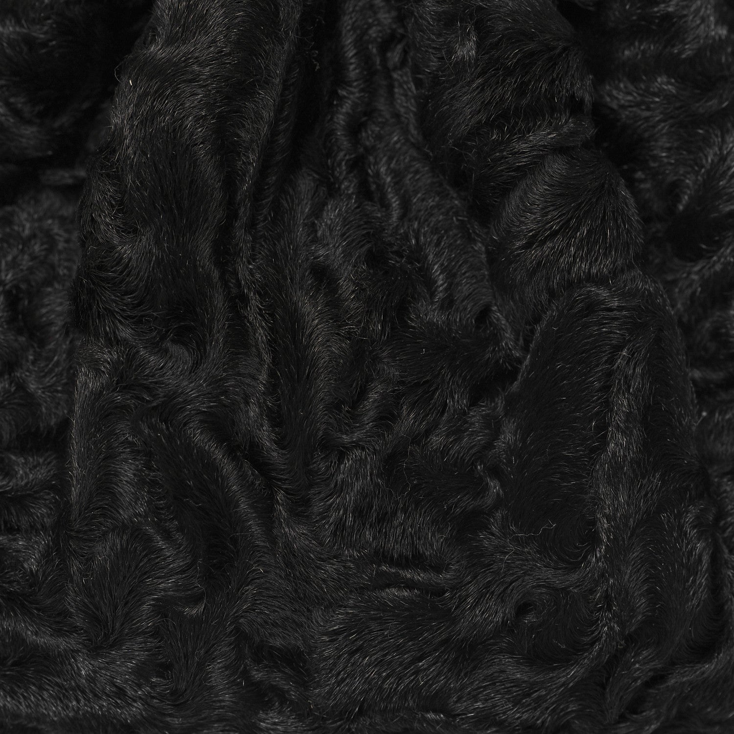 Valentino Garavani Astrakhan Bebop Loop Clutch Black 7 of 9