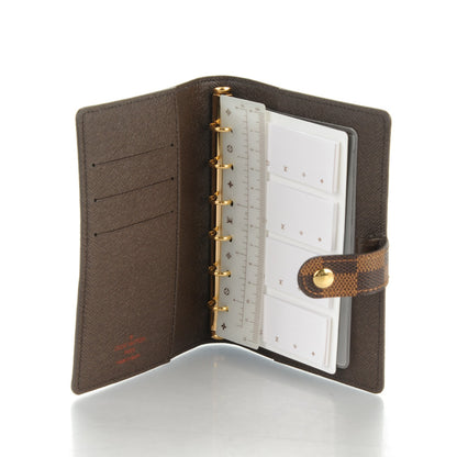 Louis Vuitton Damier Ebene Small Ring Agenda Cover 5 of 7