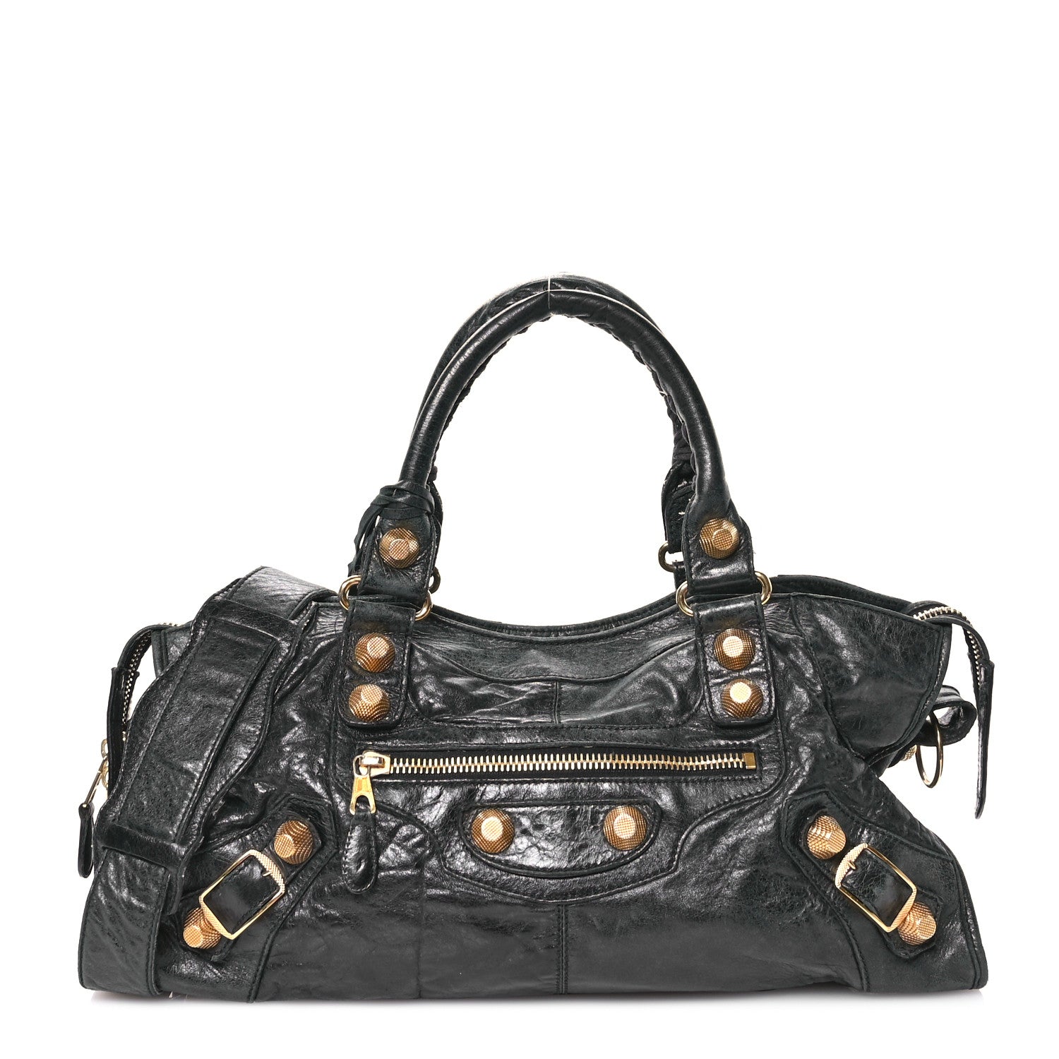 Balenciaga Agneau Giant 21 Gold Hardware Part Time Anthracite 1 of 15