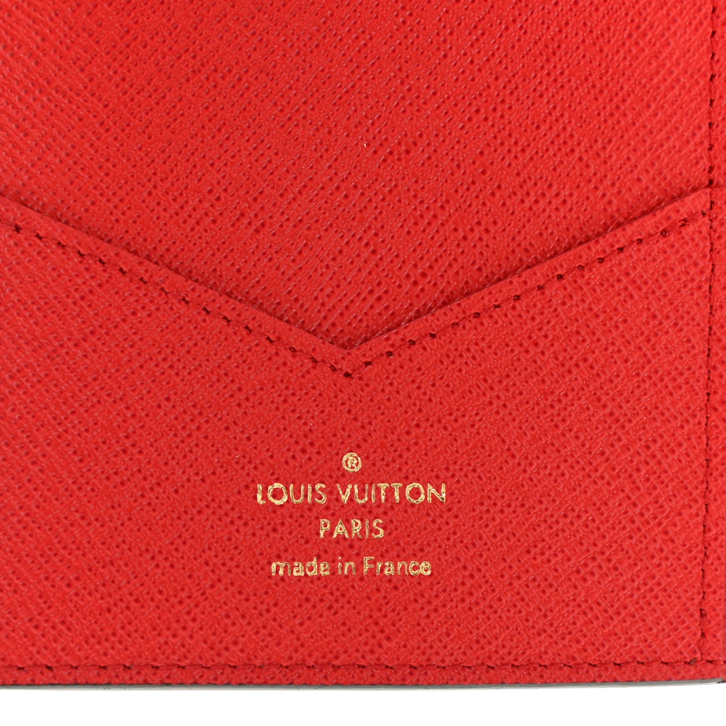 Monogram 2019 Christmas Animation Passport Cover Rouge