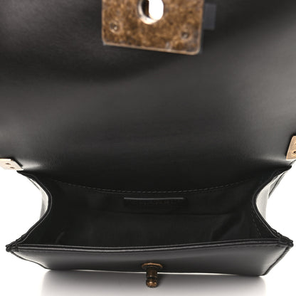 Chanel Calfskin Quilted Gripoix Small Boy Flap Black 5 of 9