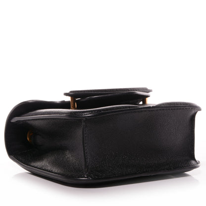 Alexander McQueen Grain Calfskin Mini Heroine Satchel Black 4 of 10