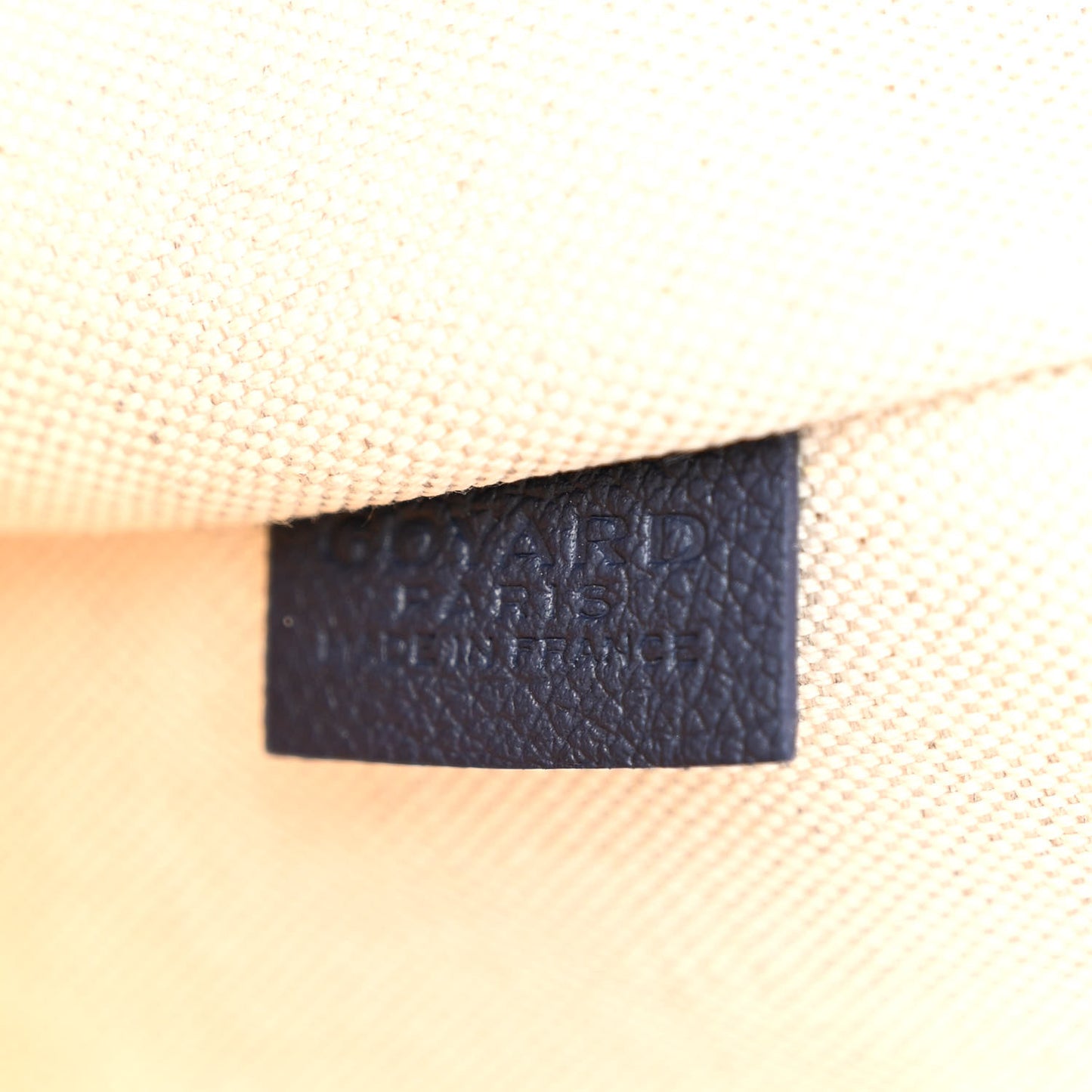 Goyardine Villette Tote Blue