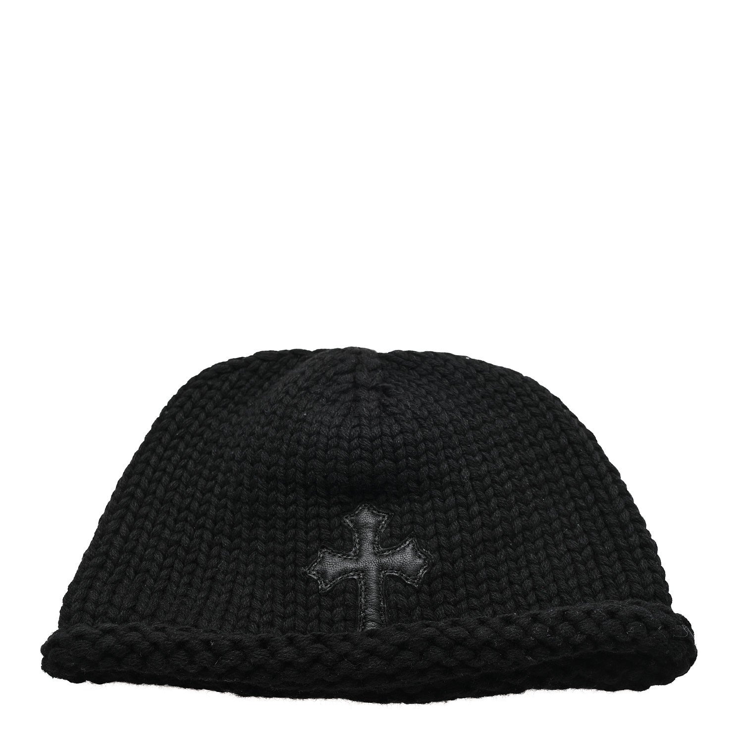 Chrome Hearts Cashmere Single Cross Beanie Black 1 of 5