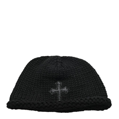 Chrome Hearts Cashmere Single Cross Beanie Black 1 of 5