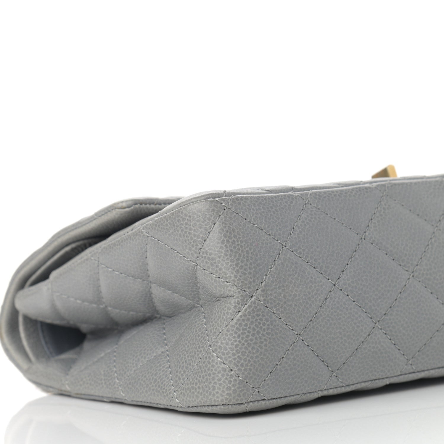 Chanel Caviar Quilted 2.55 Reissue 226 Flap Light Grey 9 of 13