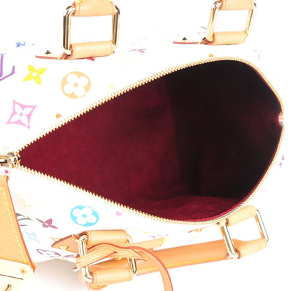 Louis Vuitton Monogram Multicolor Speedy 30 White 5 of 7