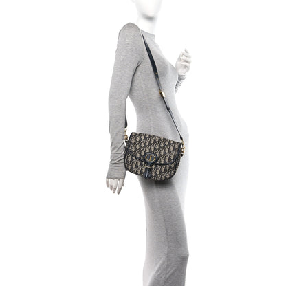Christian Dior Oblique Medium Bobby Flap Blue 2 of 10