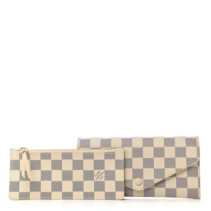 Louis Vuitton Damier Azur Josephine Wallet 2 of 13