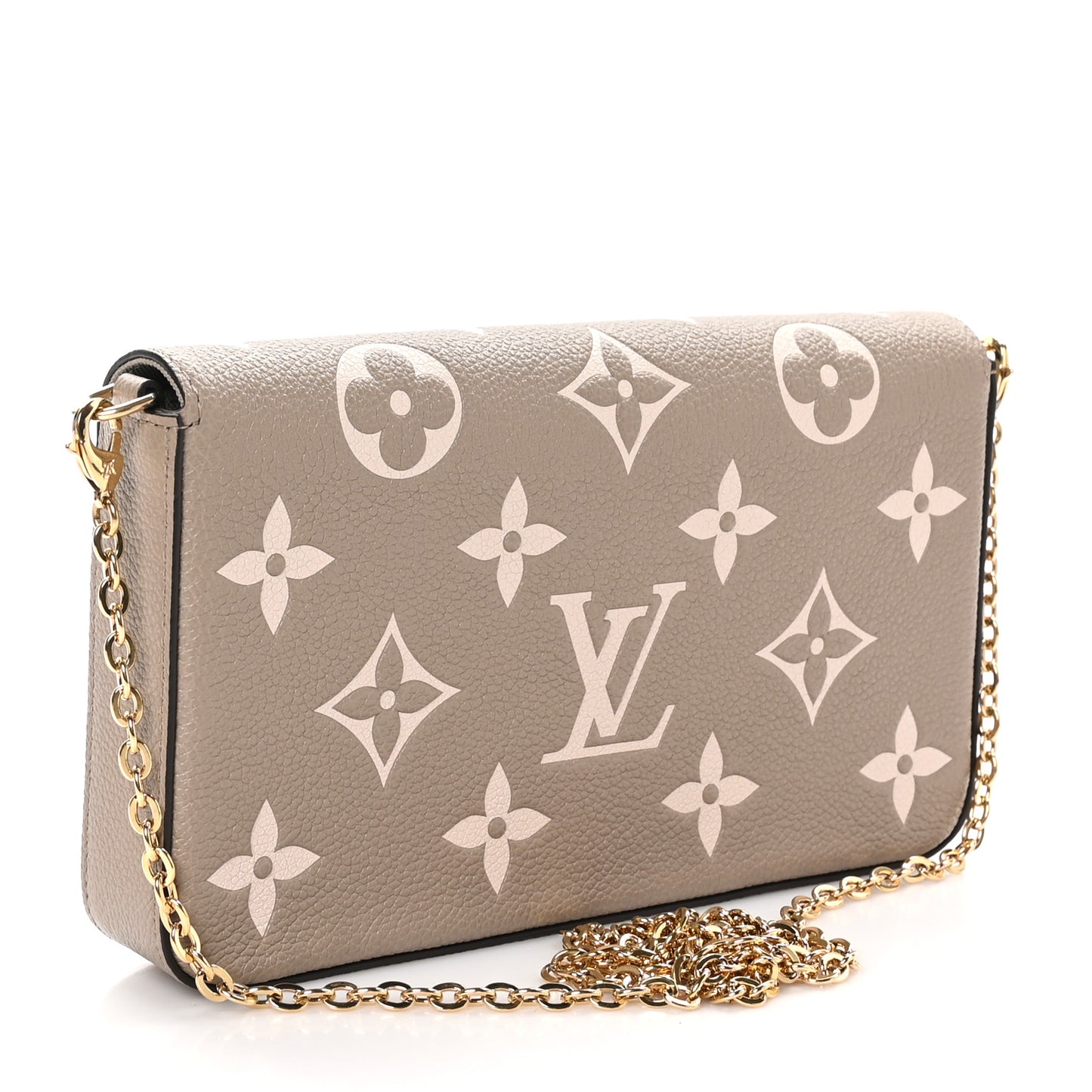 Empreinte Monogram Giant Felicie Pochette Tourterelle Creme