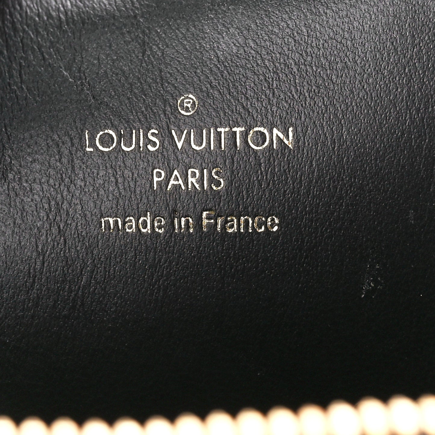 Lambskin Malletage Alma BB Black Beige