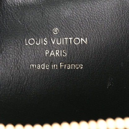 Louis Vuitton Lambskin Malletage Alma BB Black Beige 6 of 13