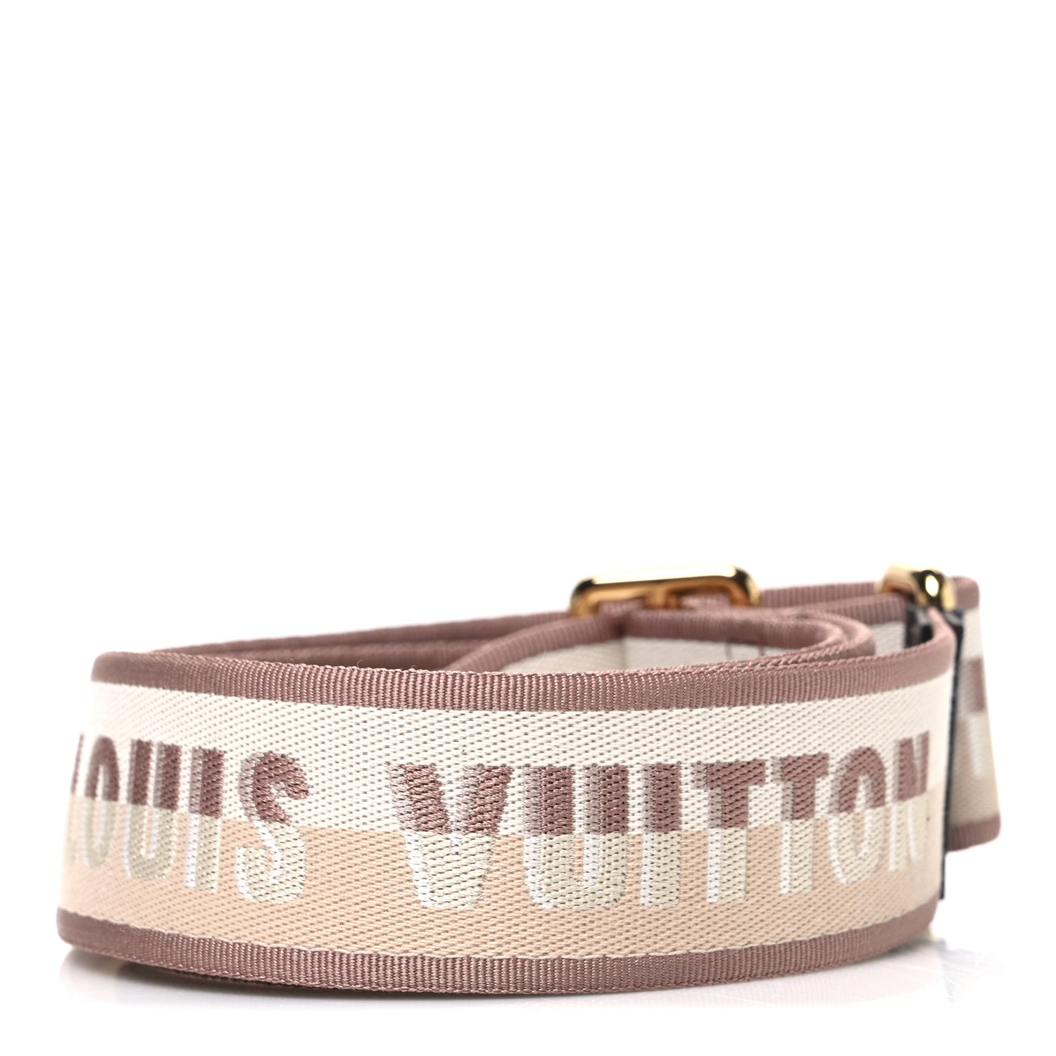 Louis Vuitton Jacquard Speedy Bandouliere 20 Shoulder Strap Beige Brown 2 of 3