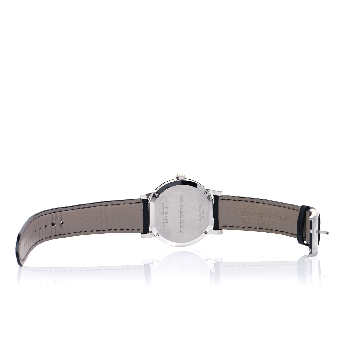 Stainless Steel Calfskin 38mm Heritage Quartz Watch BU9008