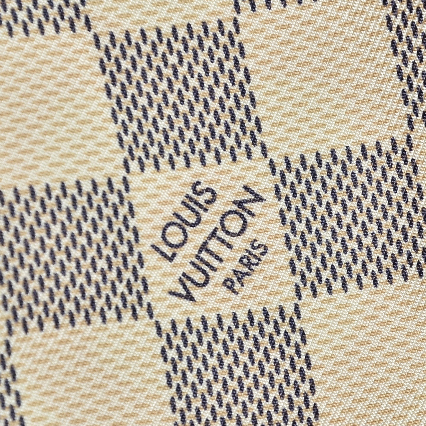 Silk Damier Azur Tahitienne Bandeau Rose Ballerine