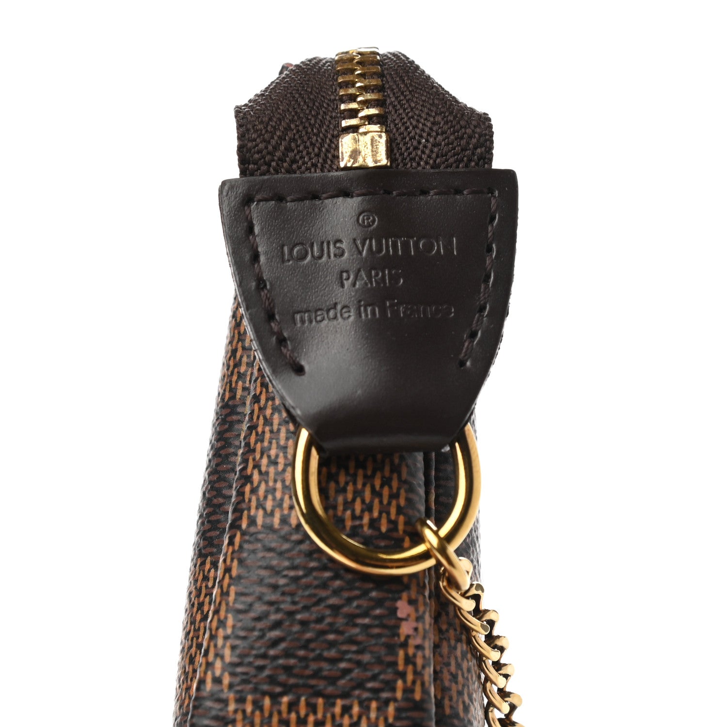Louis Vuitton Damier Ebene Mini Pochette Accessories 7 of 7